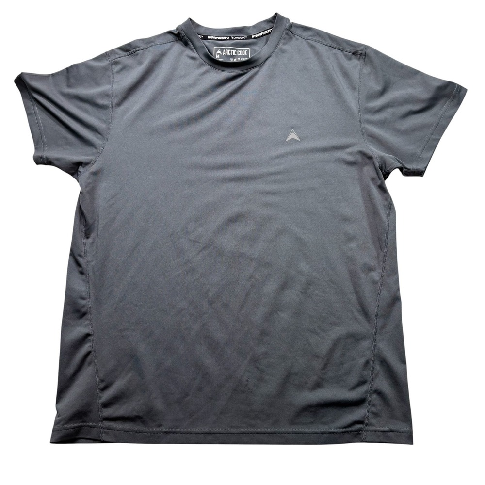 Arctic Cool Hydrofreeze X Mens‎ Med Gray Short Sleeve Cooling Performance  #875